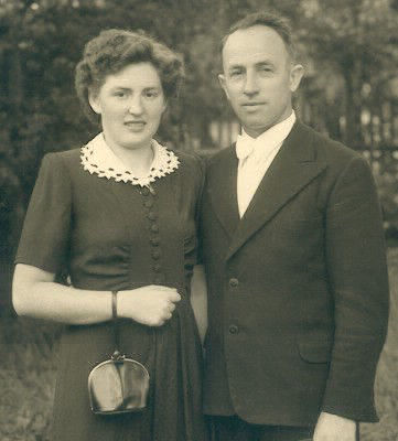 Ottilie und Heinrich Henke 1949